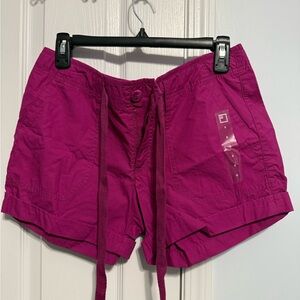 JCPenney Women's Fuchsia Cargo Shorts